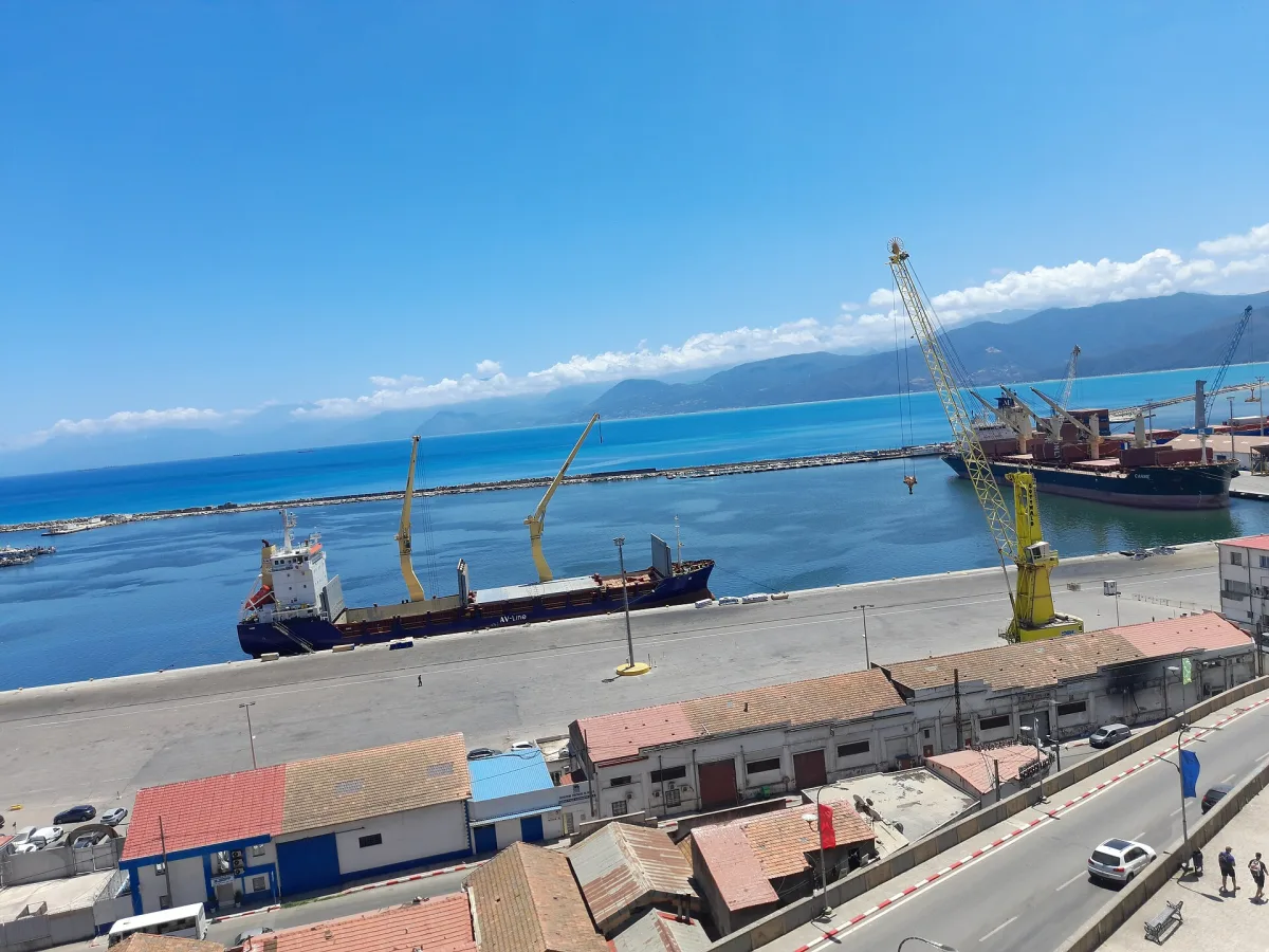 Port de Béjaïa en Algérie