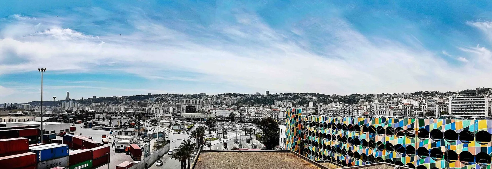 Vue panoramique d’Alger et de sa baie