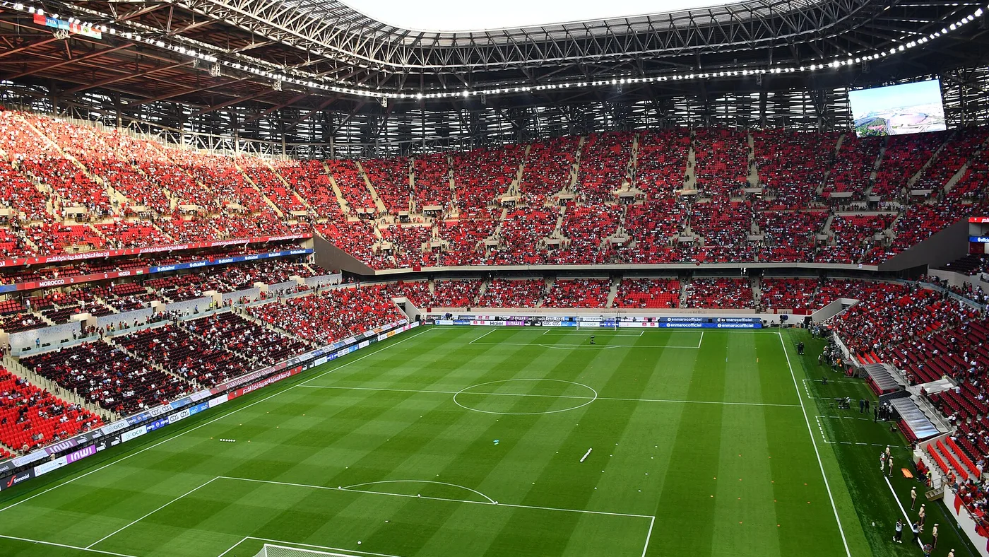 Prince Moulay Abdellah Stadium in Rabat during a match