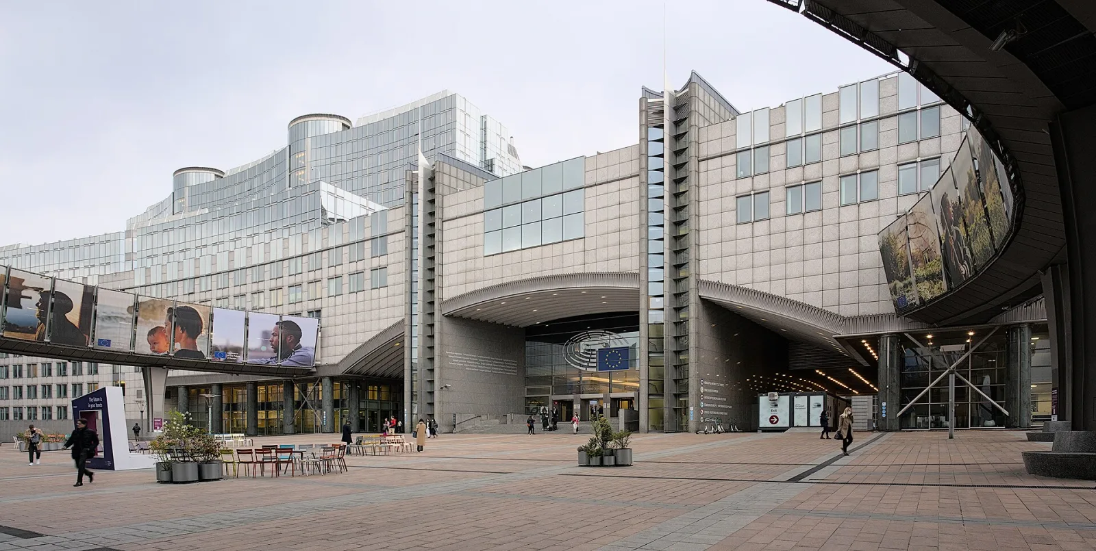 Bâtiment du Parlement européen à Bruxelles