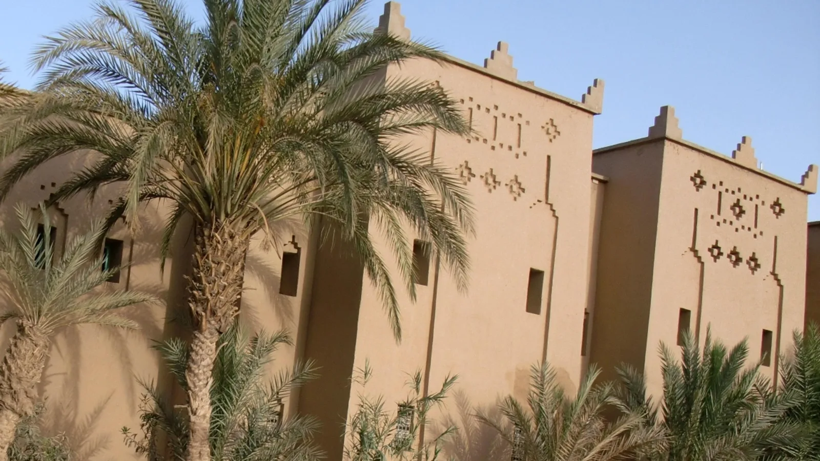Earth architecture south of Erfoud