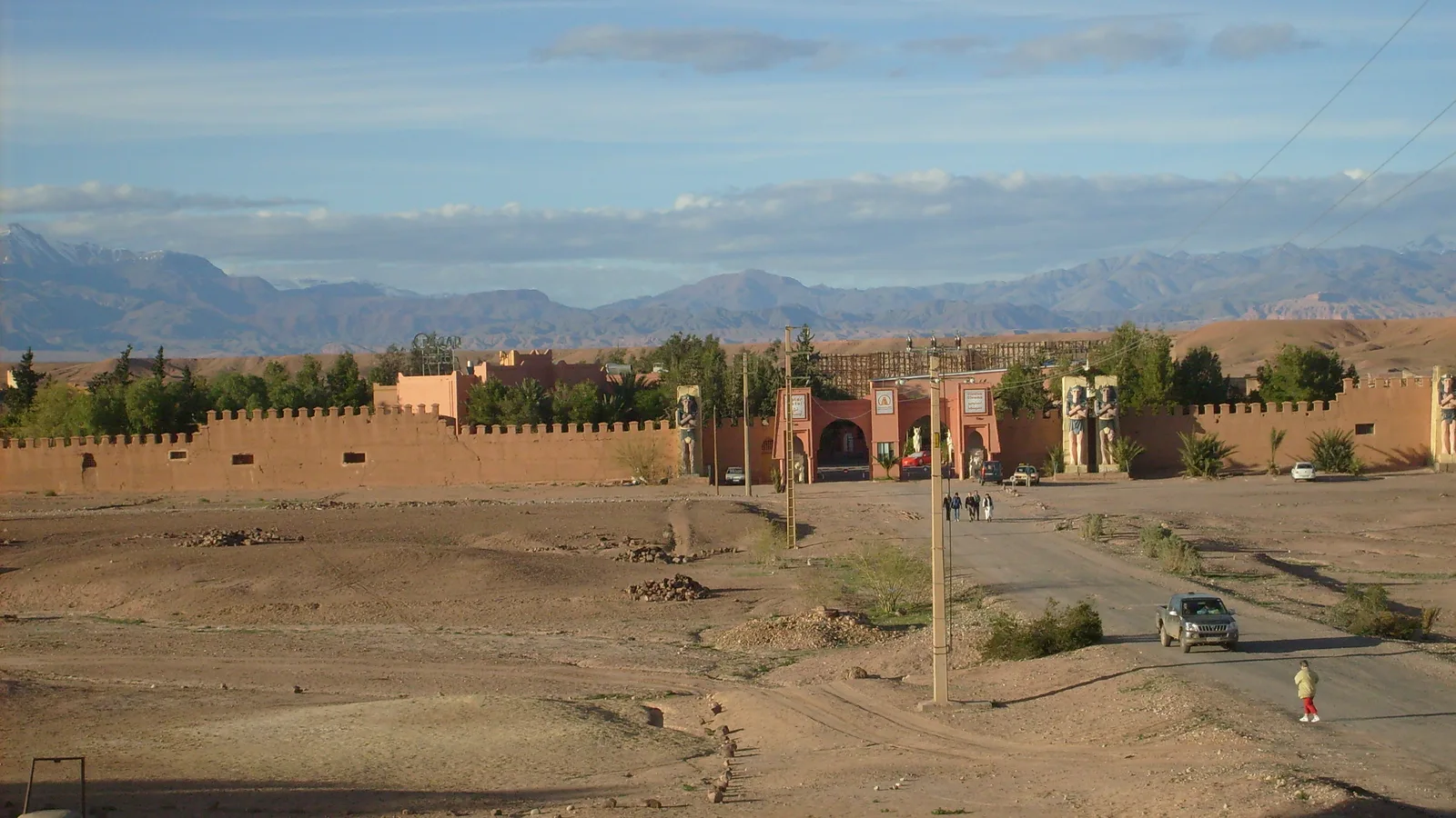 Atlas Studios set in Ouarzazate