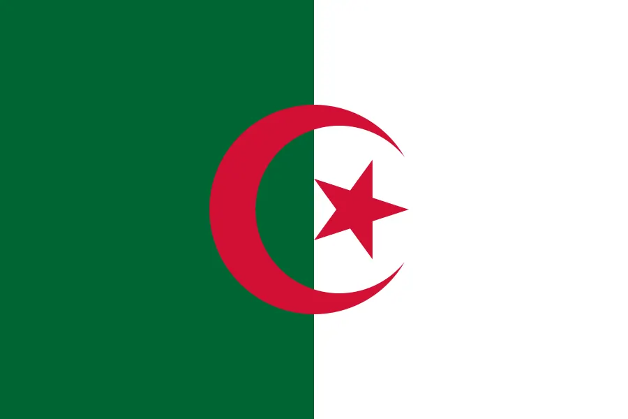 Drapeau de l’Algérie