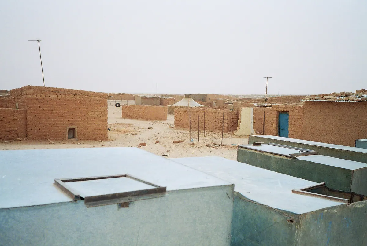 Camp de réfugiés sahraouis de Smara près de Tindouf